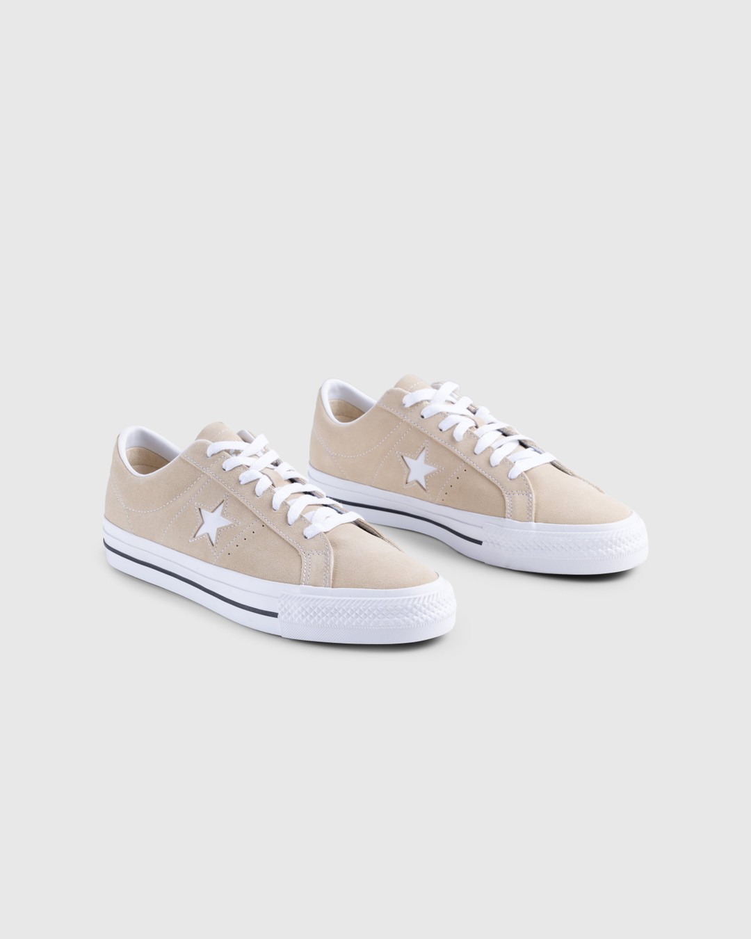 Converse one 2024 star ox beige